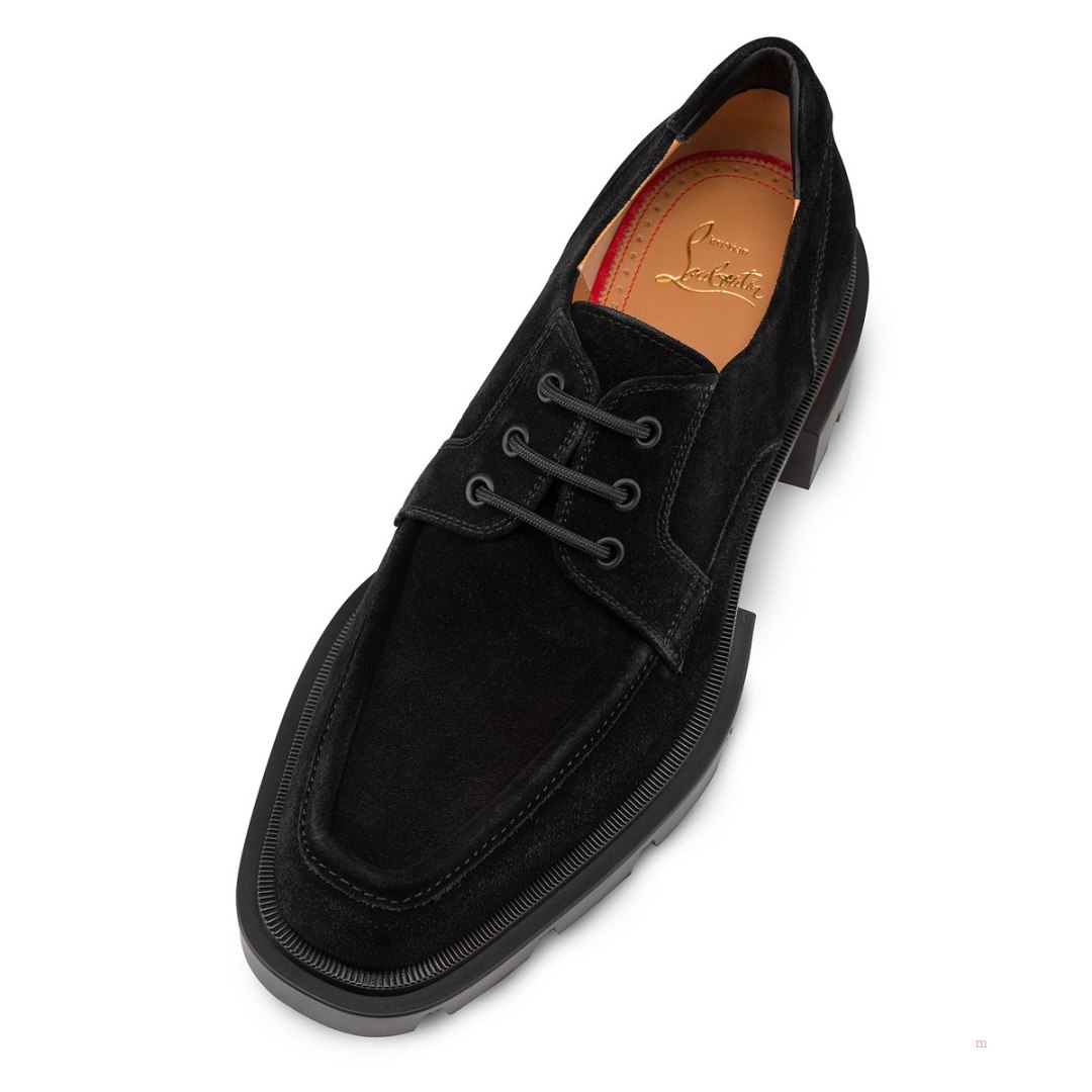 Christian Louboutin Our Georges L Men's Loafers Black | HXZOYU385