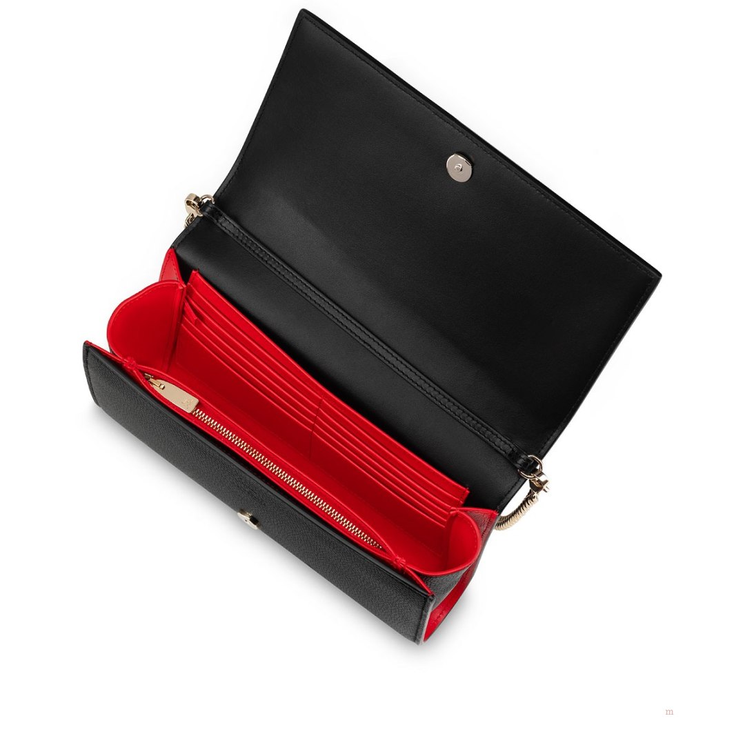 Christian Louboutin Paloma Clutch Women's Clutch Bag Black | WKBYHA379