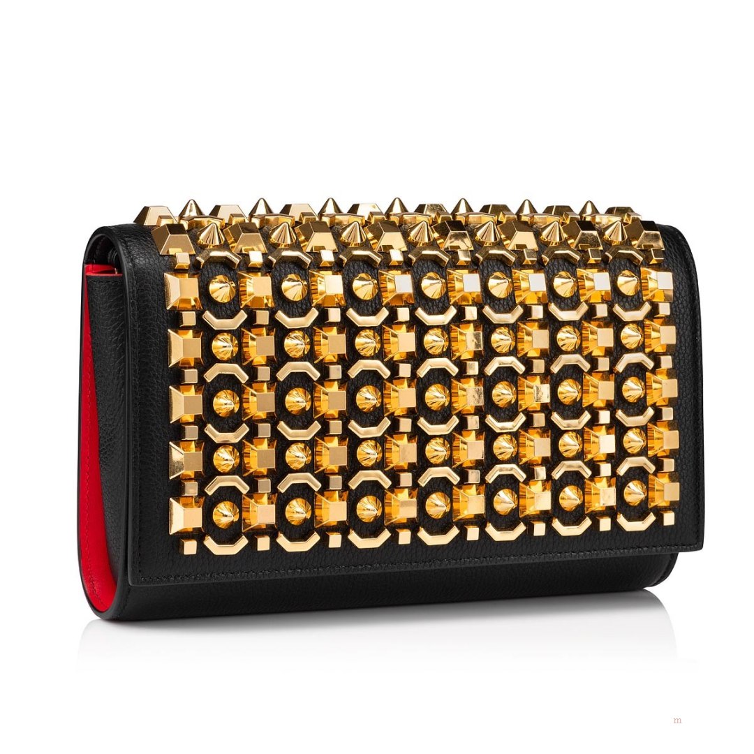 Christian Louboutin Paloma Clutch Women's Clutch Bag Black | WKBYHA379