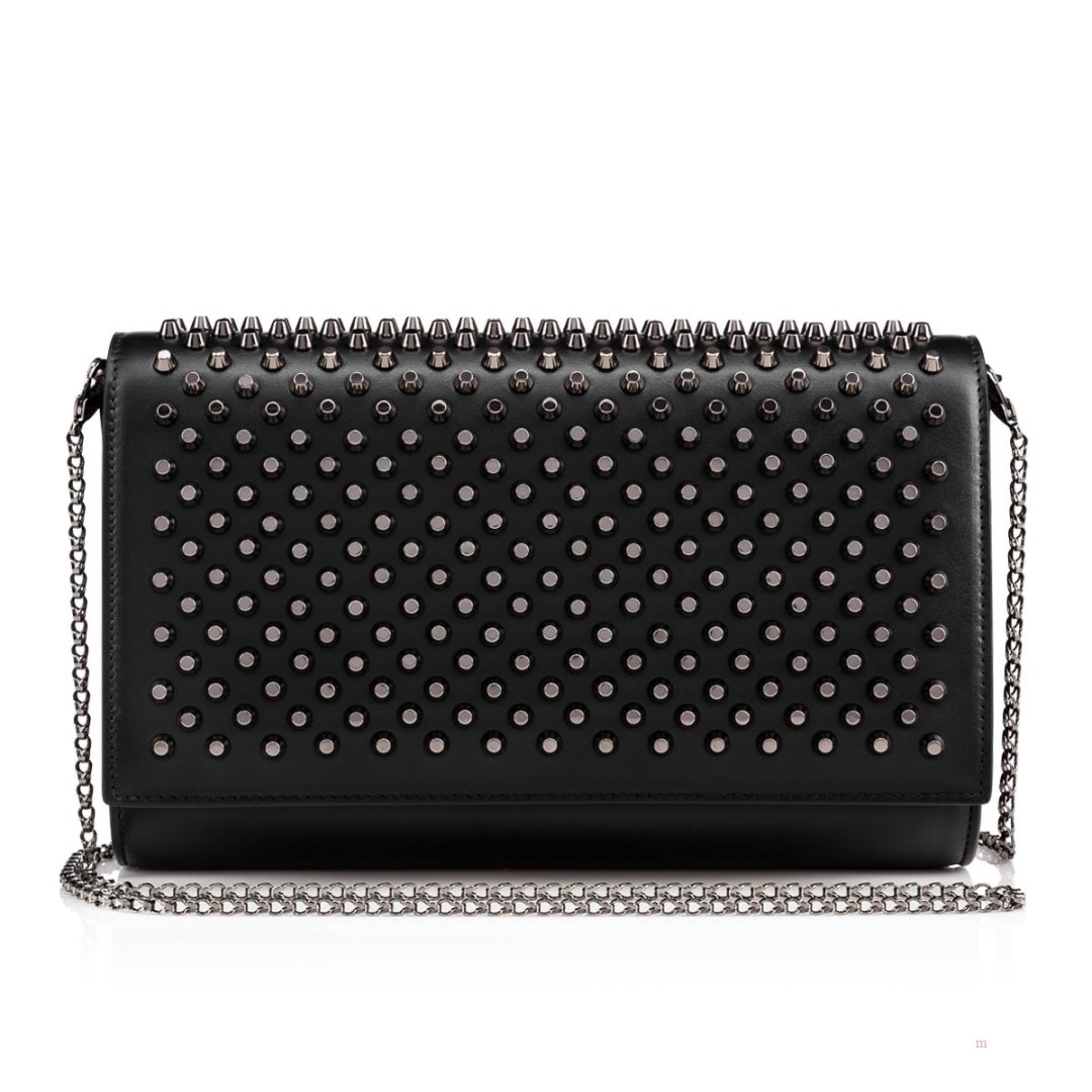 Christian Louboutin Paloma Clutch Women\'s Clutch Bag Black | WKQEMY712