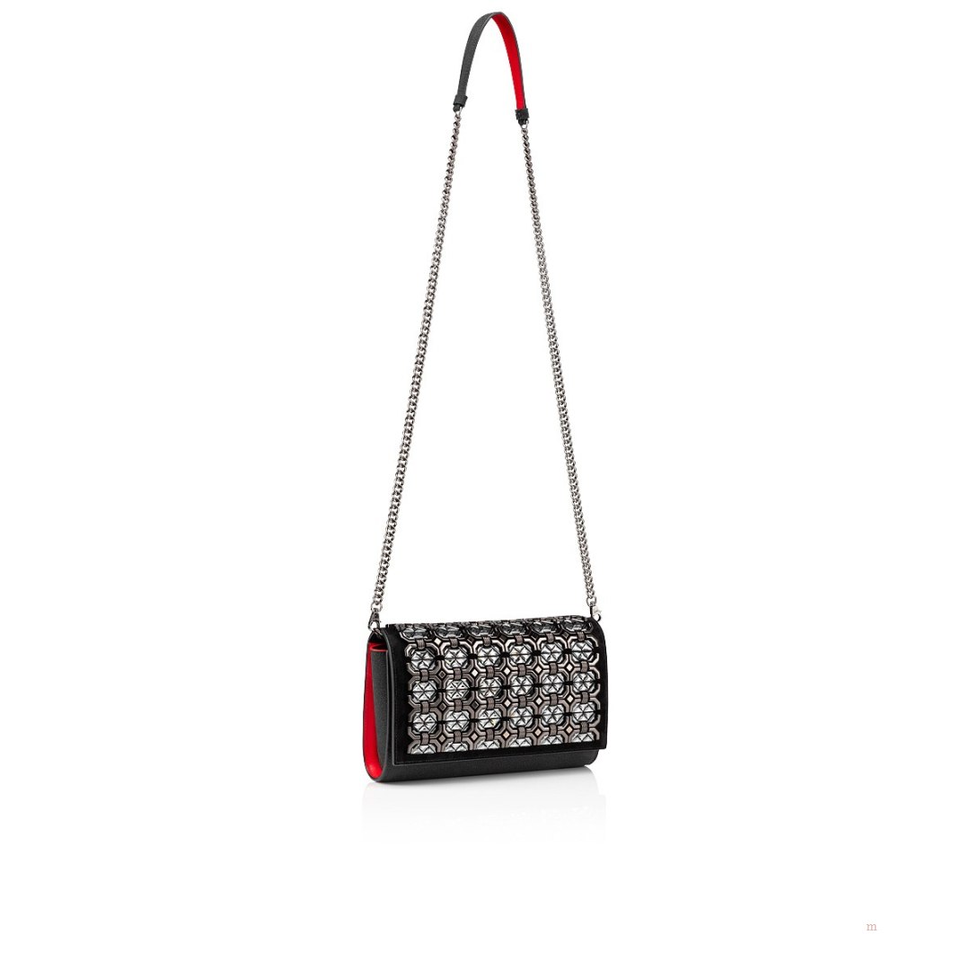 Christian Louboutin Paloma Clutch Women's Clutch Bag Black | XMHIOZ502