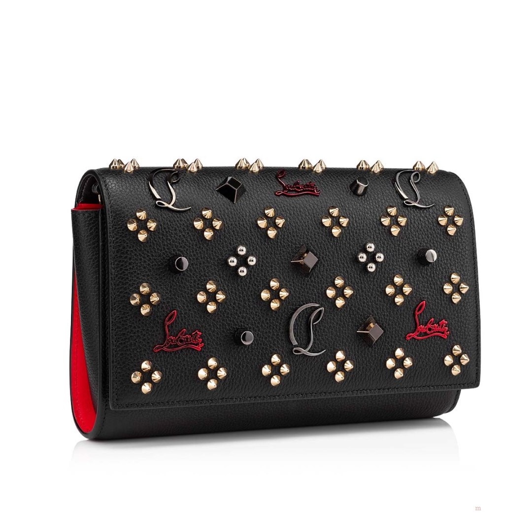 Christian Louboutin Paloma Women's Clutch Bag Black | UYXKCD930