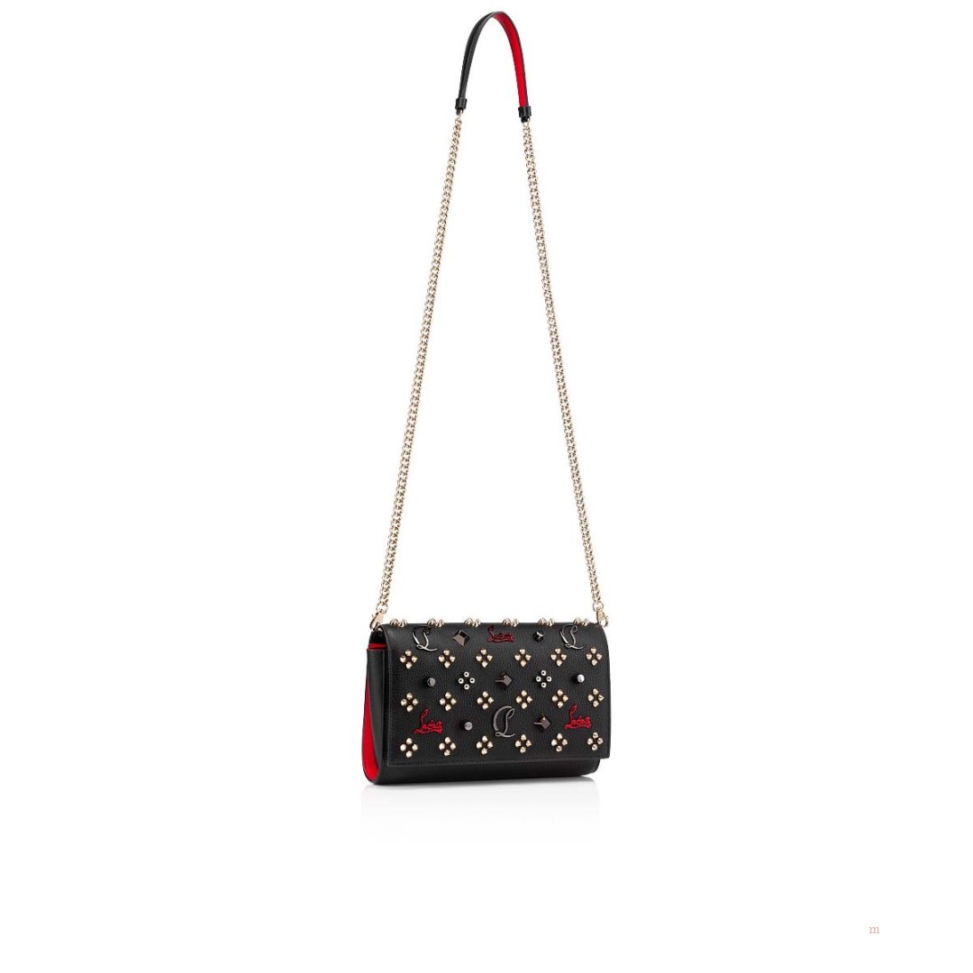 Christian Louboutin Paloma Women's Clutch Bag Black | UYXKCD930