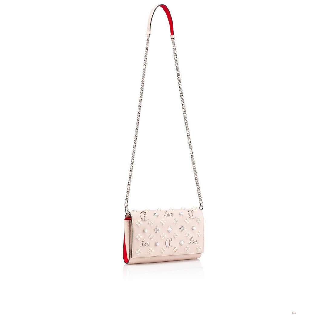 Christian Louboutin Paloma Women's Clutch Bag Beige | VGSCLA637