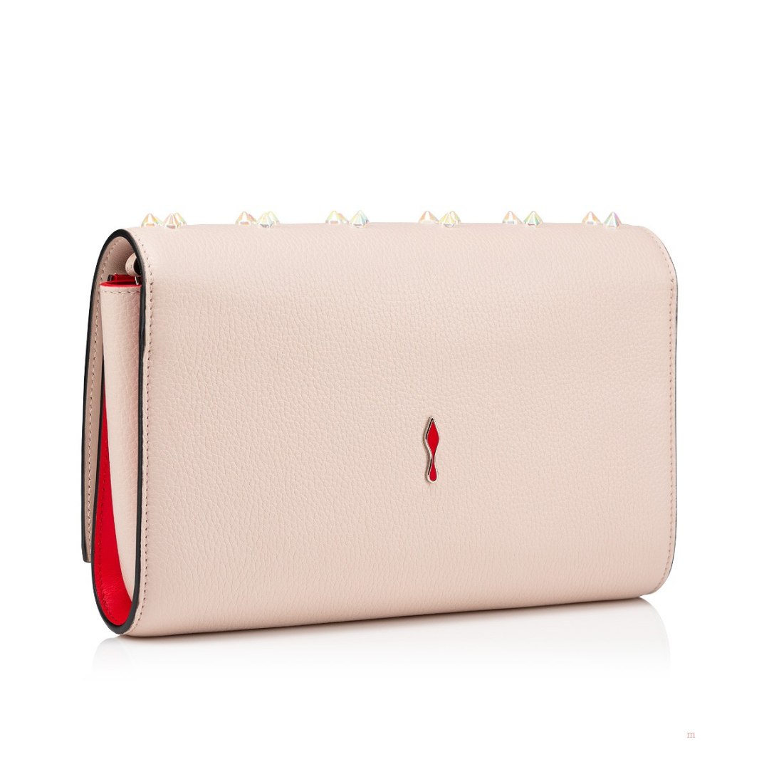 Christian Louboutin Paloma Women's Clutch Bag Beige | VGSCLA637