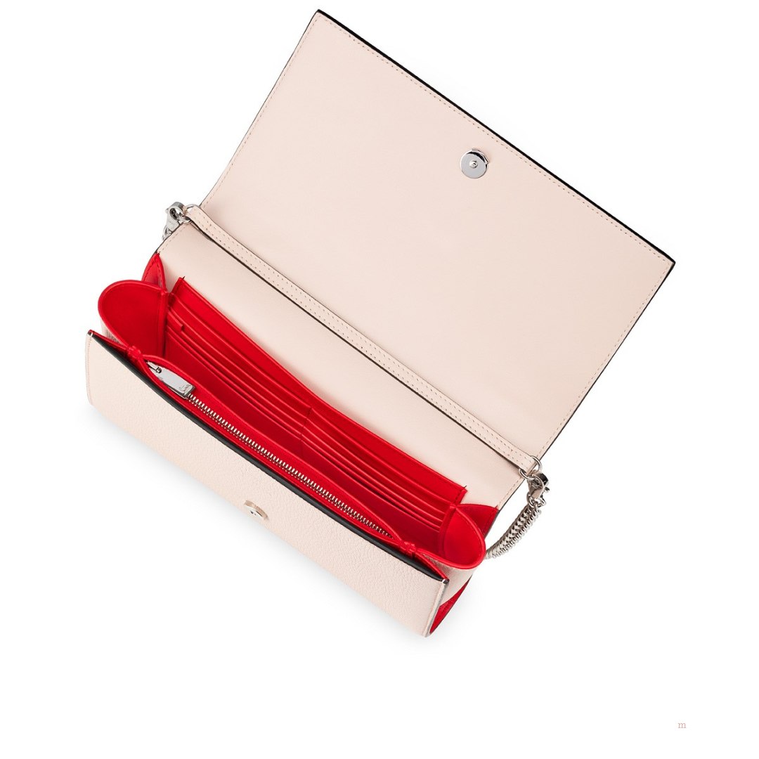 Christian Louboutin Paloma Women's Clutch Bag Beige | VGSCLA637