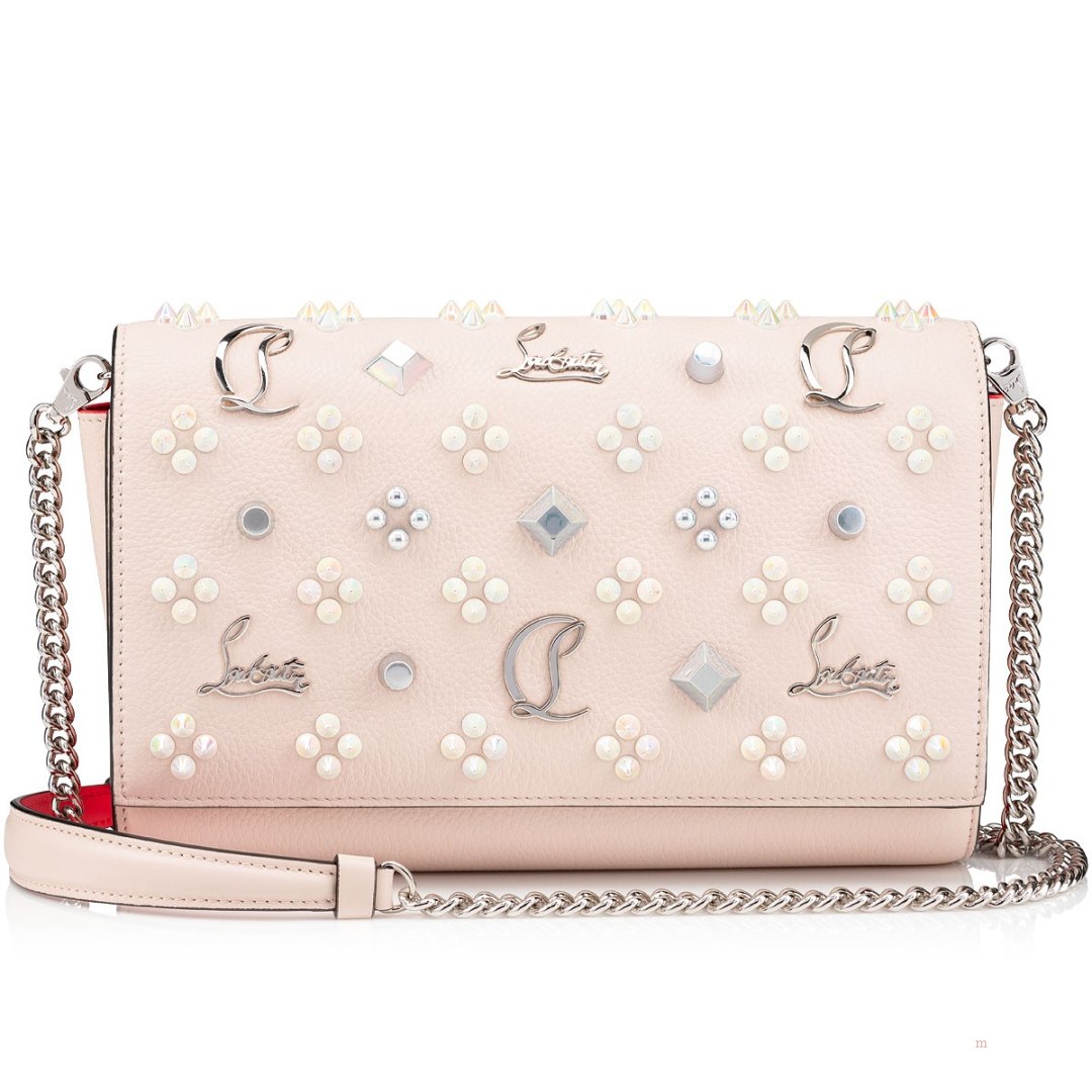 Christian Louboutin Paloma Women\'s Clutch Bag Beige | VGSCLA637