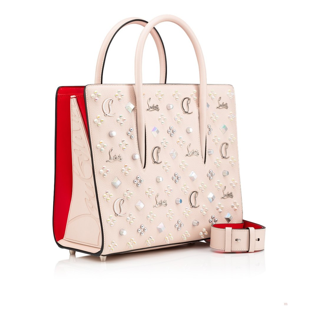 Christian Louboutin Paloma medium Women's Handbags Beige | KBMHWS374