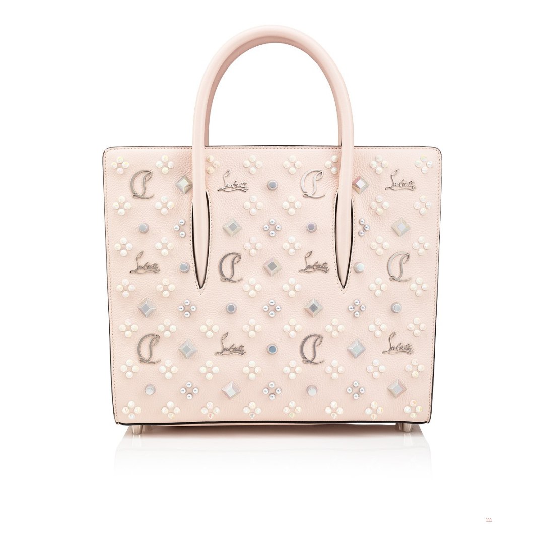 Christian Louboutin Paloma medium Women\'s Handbags Beige | KBMHWS374