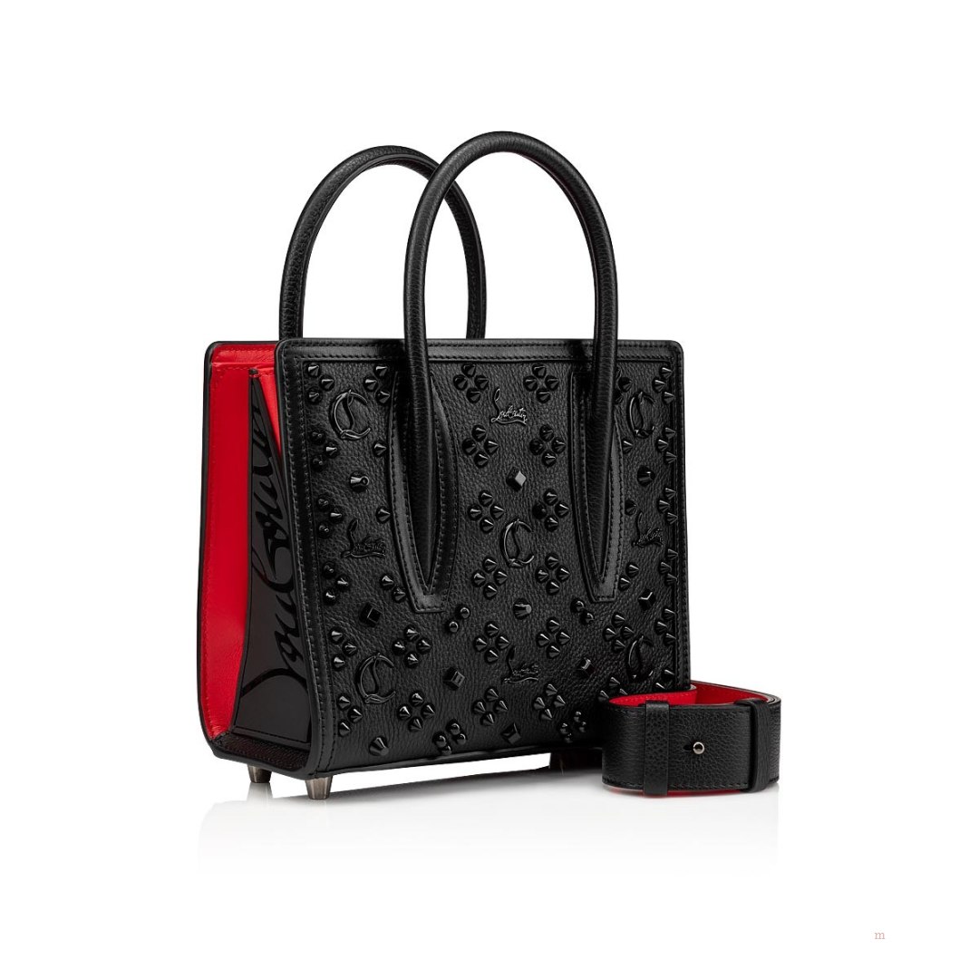 Christian Louboutin Paloma mini Women's Handbags Black | JDOQWI512