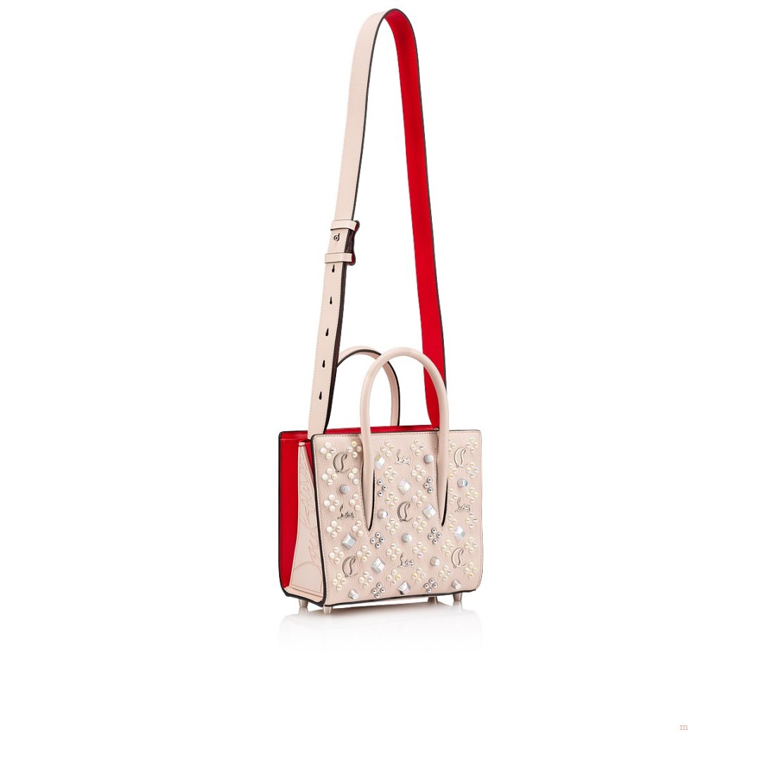 Christian Louboutin Paloma mini Women's Handbags Beige | YTOKHU958