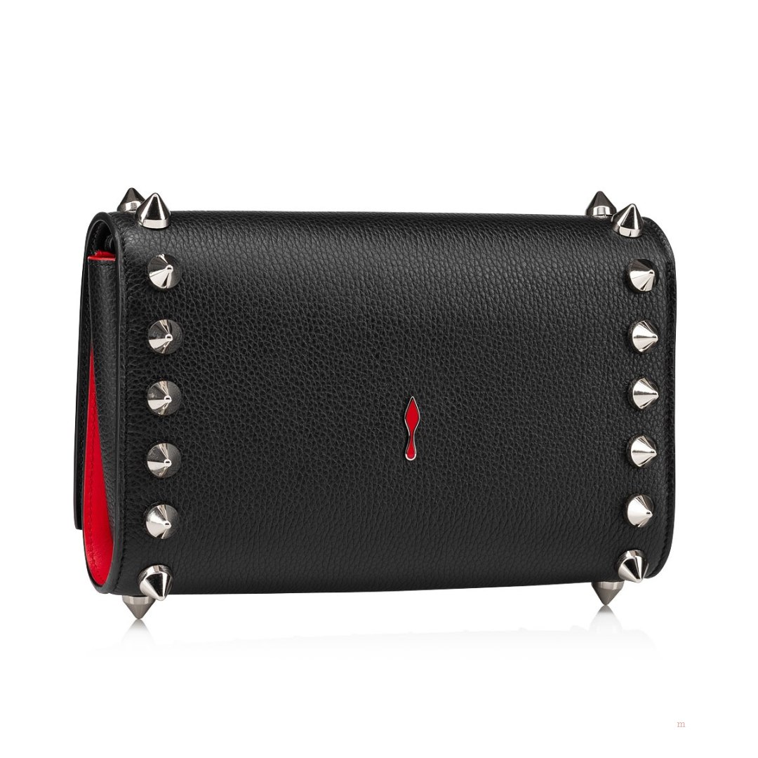 Christian Louboutin Paloma pouch Women's Clutch Bag Black | KASRVT385