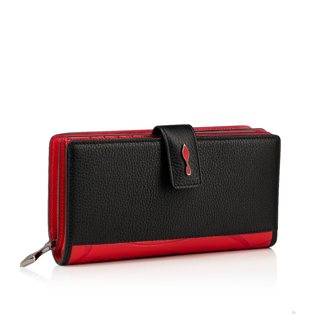 Christian Louboutin Paloma wallet Women's Wallet Black | GCXEUL865