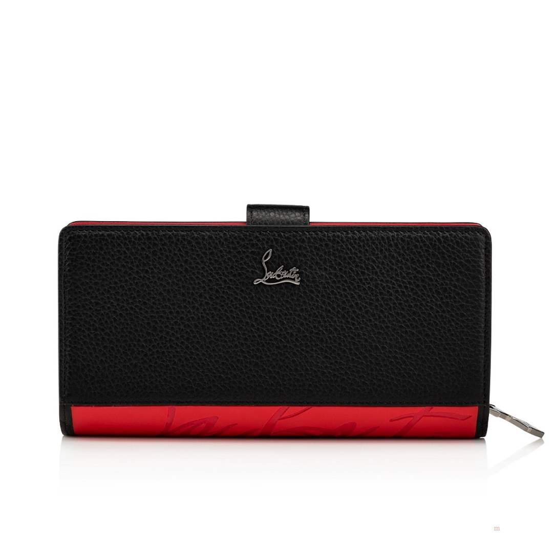 Christian Louboutin Paloma wallet Women's Wallet Black | GCXEUL865