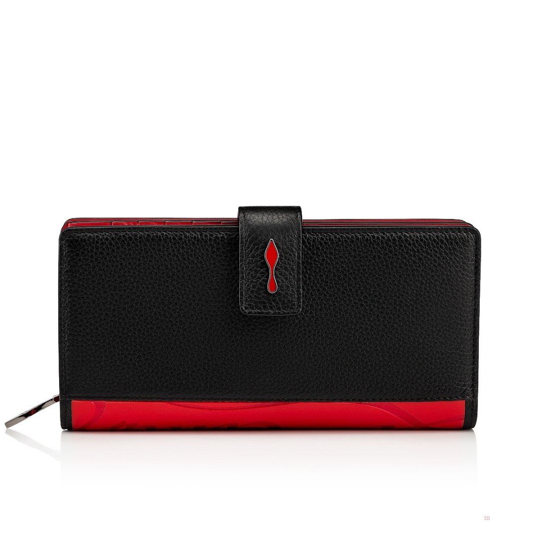 Christian Louboutin Paloma wallet Women\'s Wallet Black | GCXEUL865