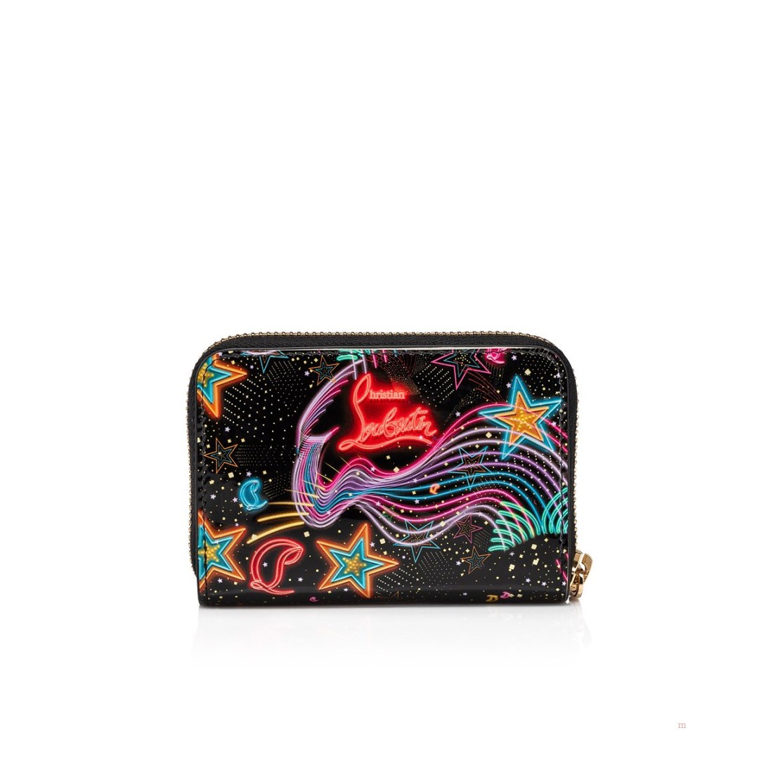 Christian Louboutin Panettone coin purse Women's Purse Black | QXOYWE316