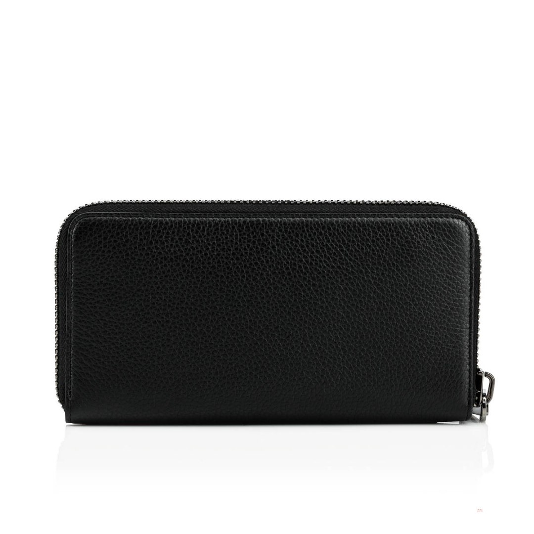 Christian Louboutin Panettone wallet Men's Wallet Black | DFISZM976