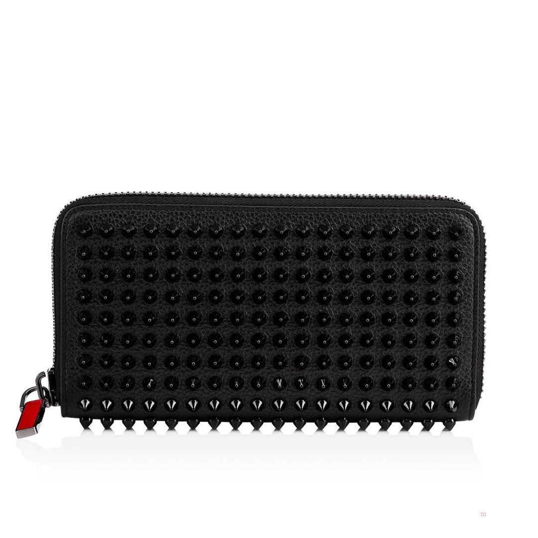 Christian Louboutin Panettone wallet Men\'s Wallet Black | EVDKQI852