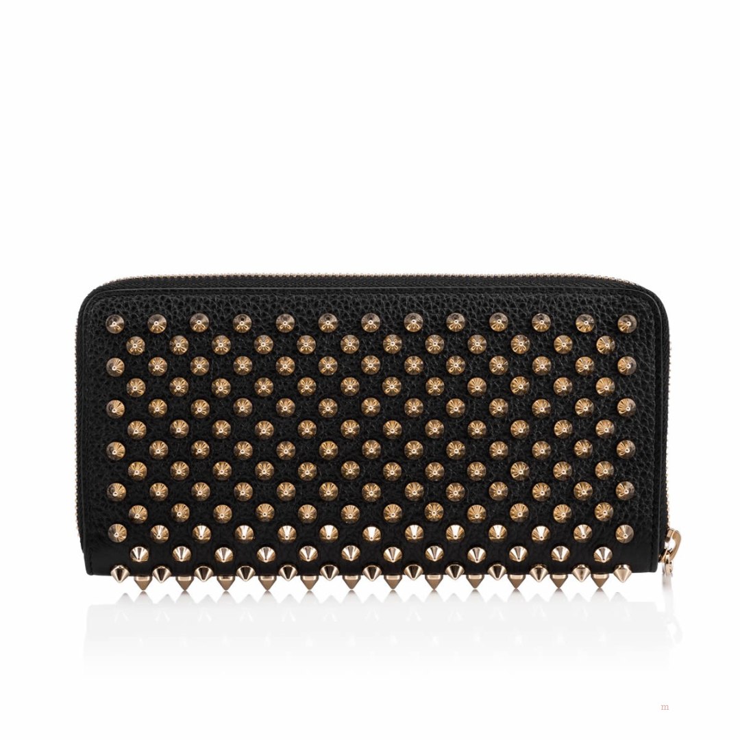 Christian Louboutin Panettone wallet Women's Wallet Black | SBKPNG038