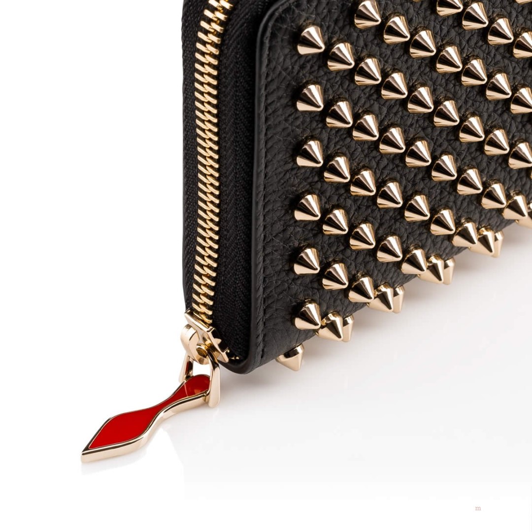 Christian Louboutin Panettone wallet Women's Wallet Black | SBKPNG038