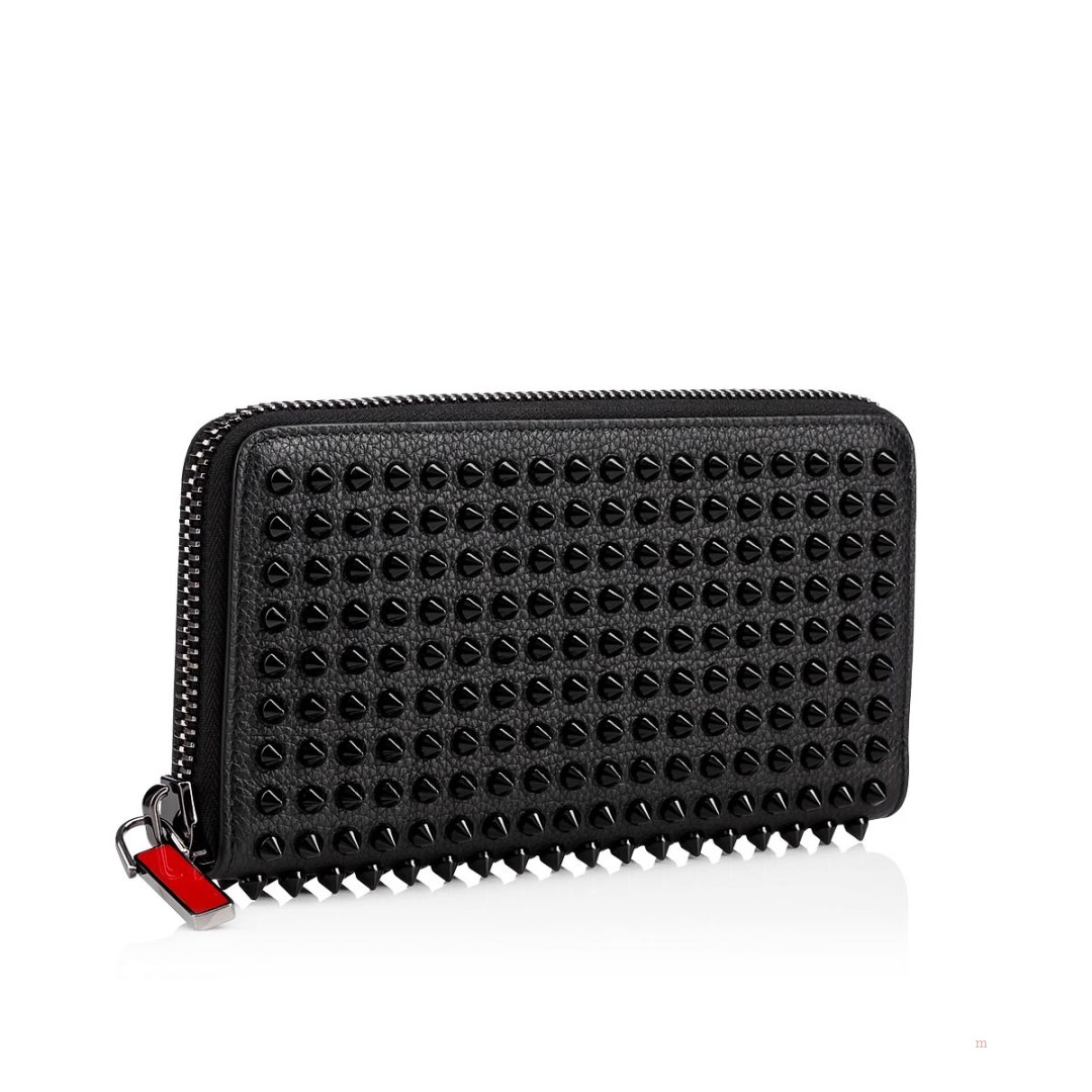 Christian Louboutin Panettone wallet Women's Wallet Black | VEMAIF896