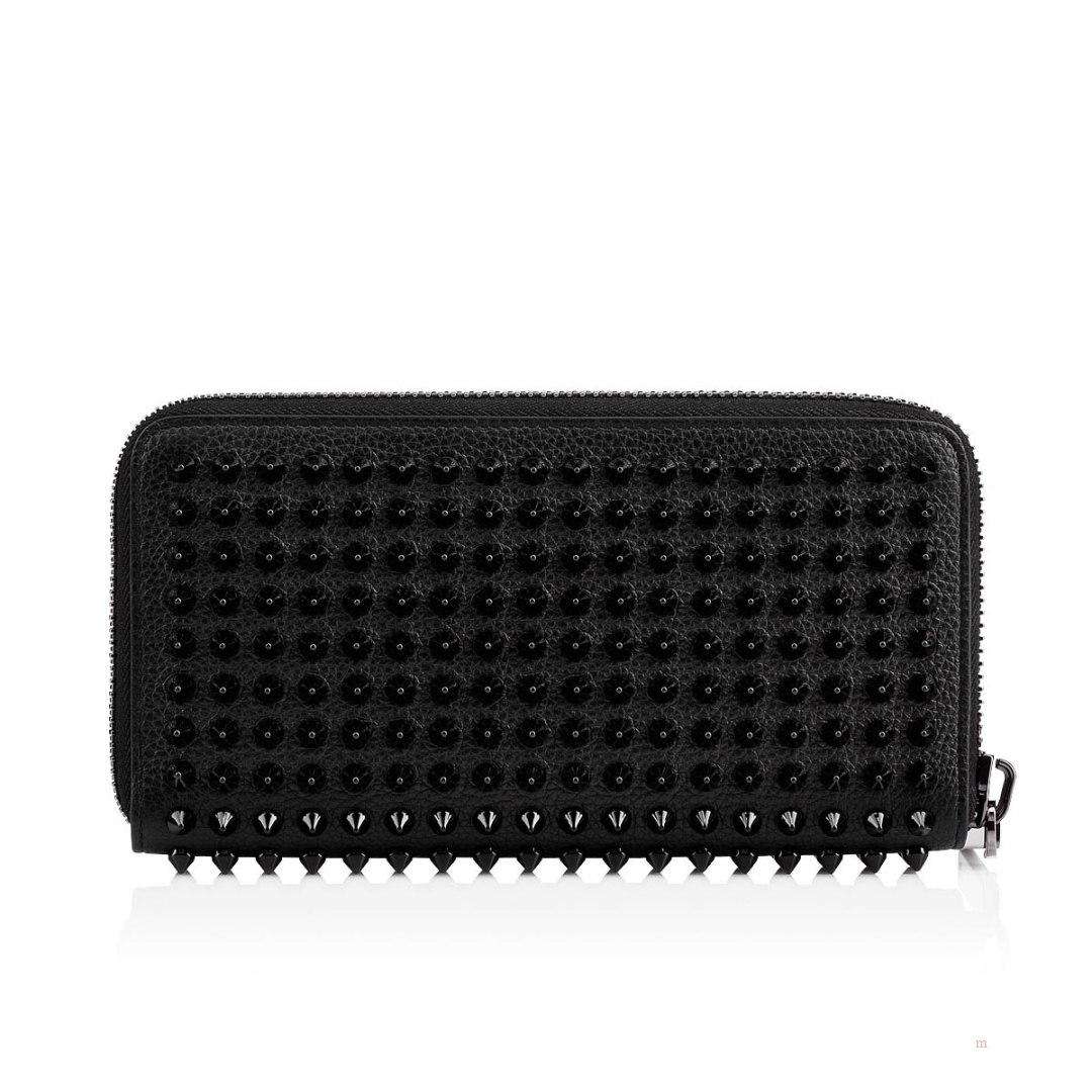 Christian Louboutin Panettone wallet Women's Wallet Black | VEMAIF896