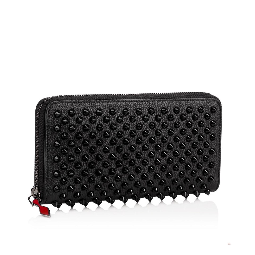 Christian Louboutin Panettone wallet Women's Wallet Black | XFDZBT679