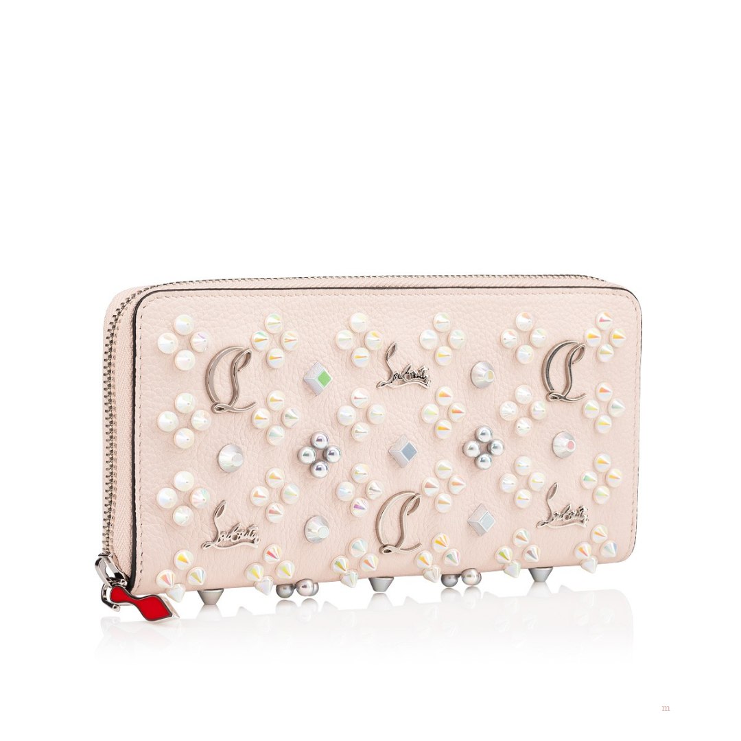 Christian Louboutin Panettone wallet Women's Wallet Beige | ZXJBAH243