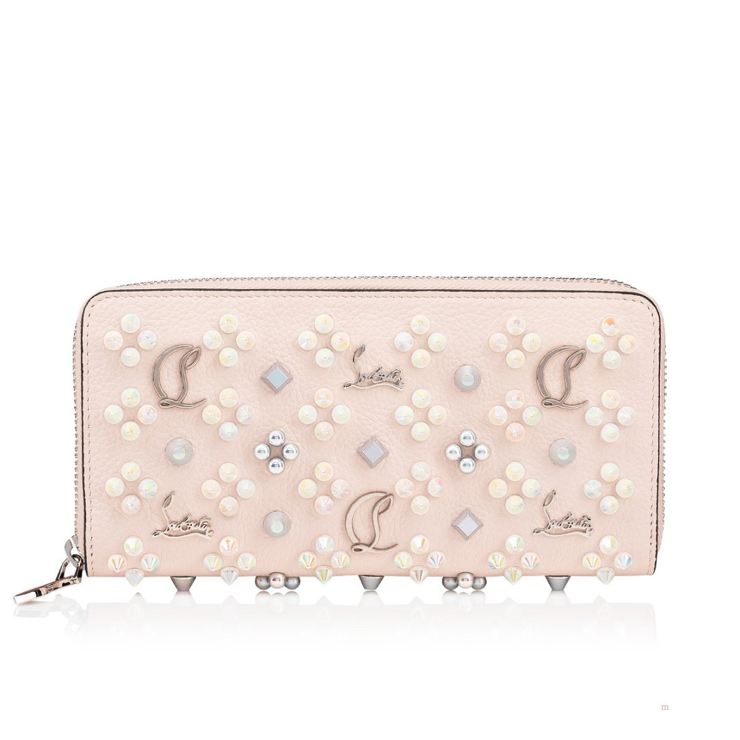 Christian Louboutin Panettone wallet Women\'s Wallet Beige | ZXJBAH243