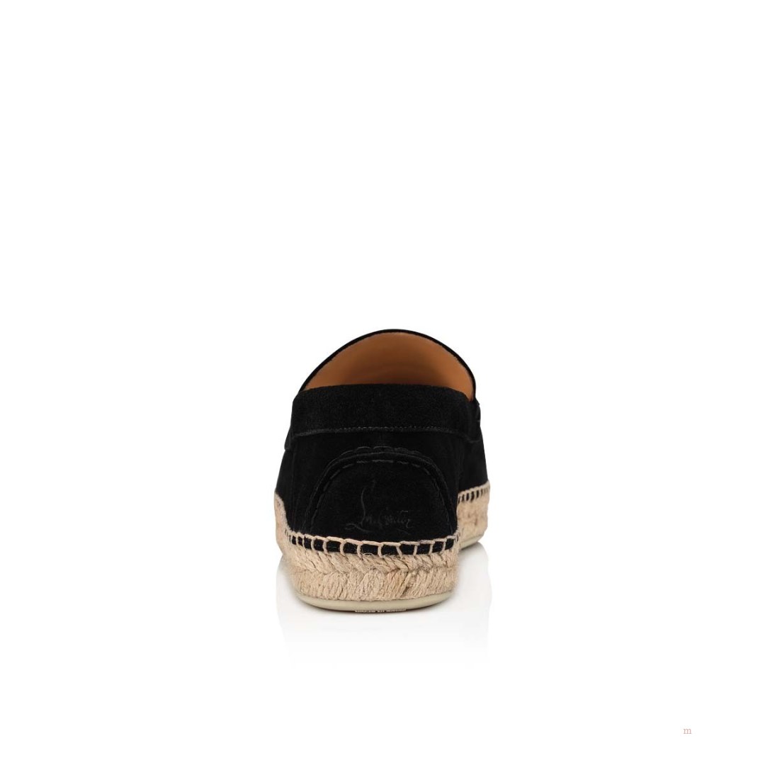 Christian Louboutin Paquepapa Men's Espadrilles Black | BMTRPG863