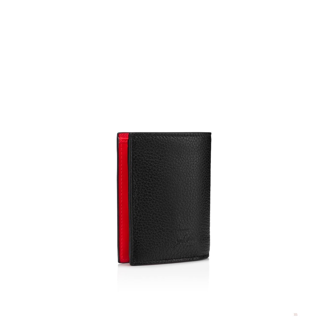 Christian Louboutin Paros wallet Men's Wallet Black | MRHPLW654