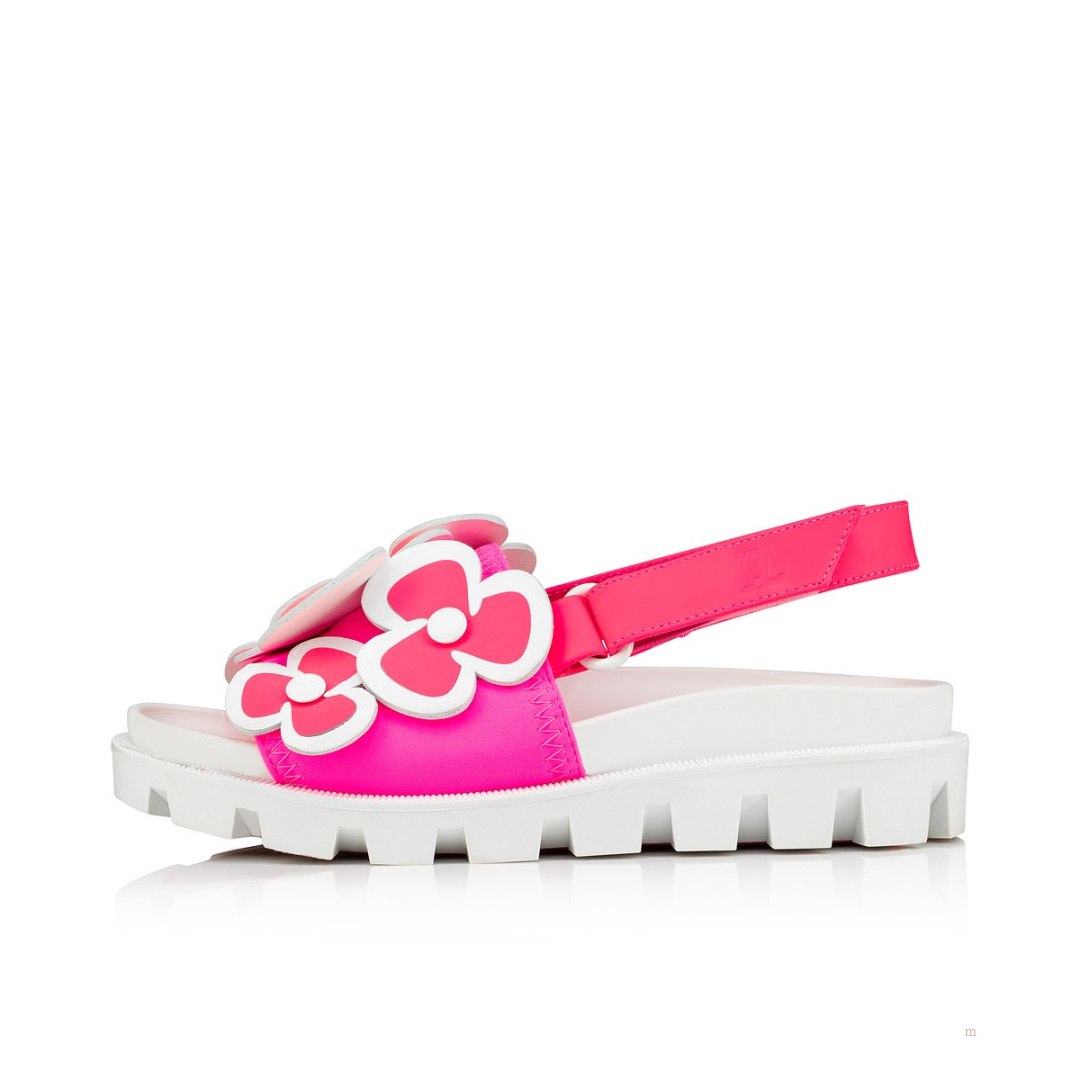 Christian Louboutin Pensamoi Girls' Sandals Pink | BAJEZF867