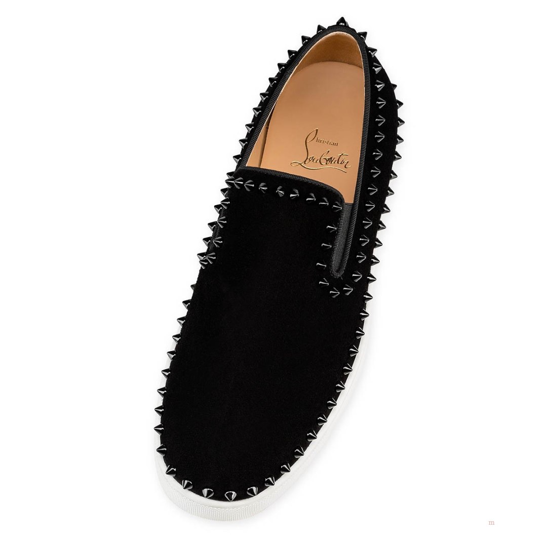 Christian Louboutin Pik Boat Men's Sneakers Black | VBGNAC607