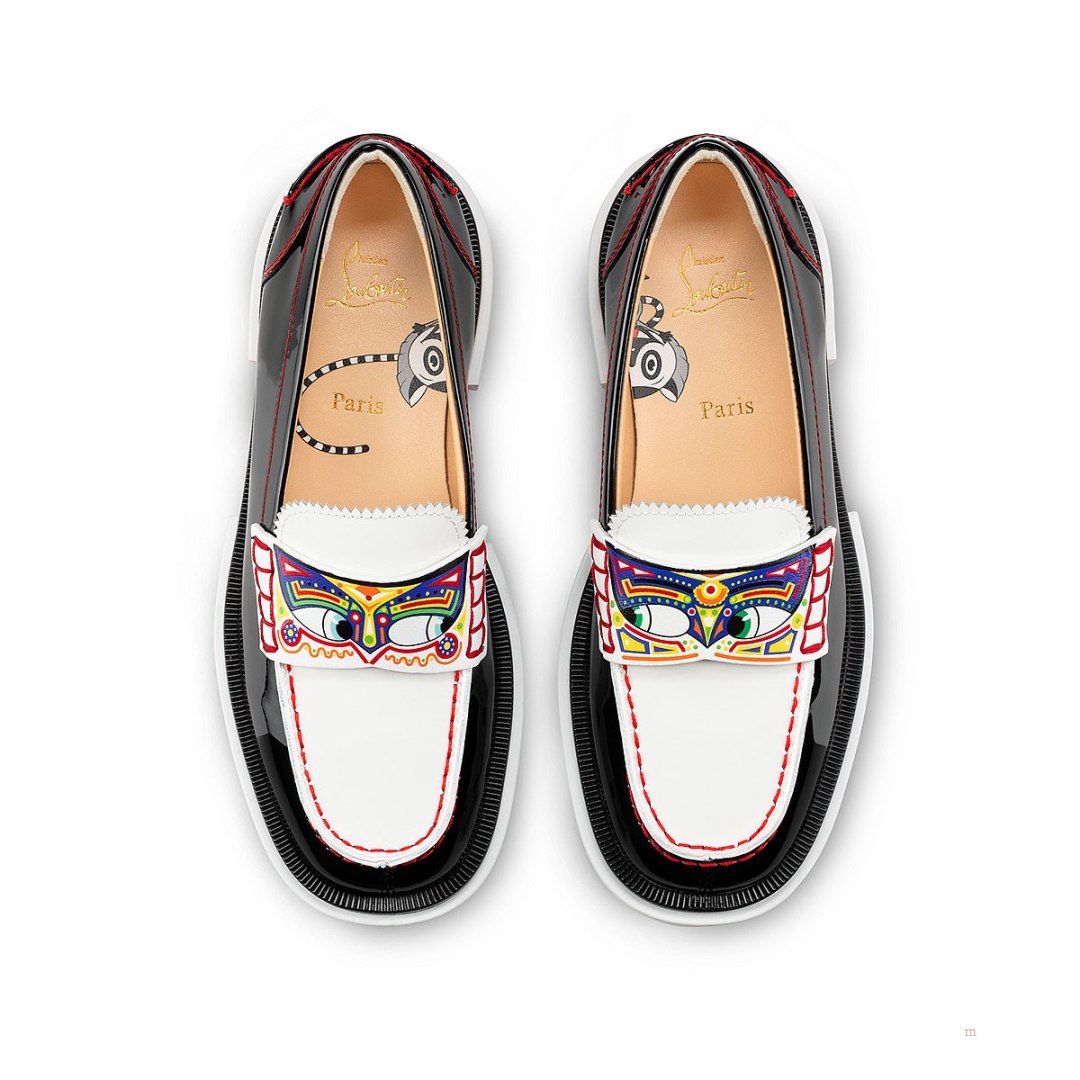 Christian Louboutin Poupetimoc Boys' Loafers Black | YEFUIN306