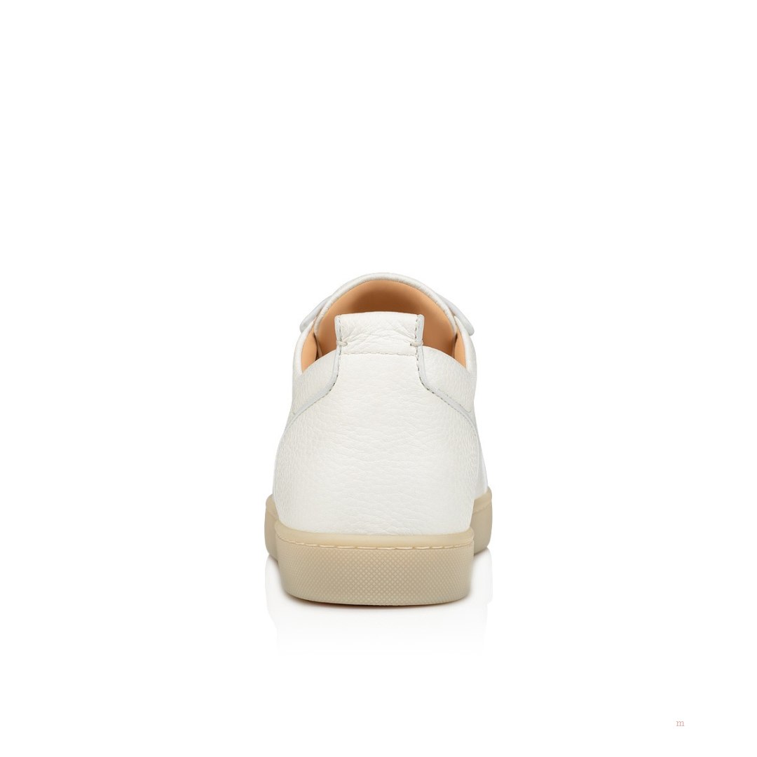 Christian Louboutin Rantulow Men's Low Top Sneakers White | KNAFUR091