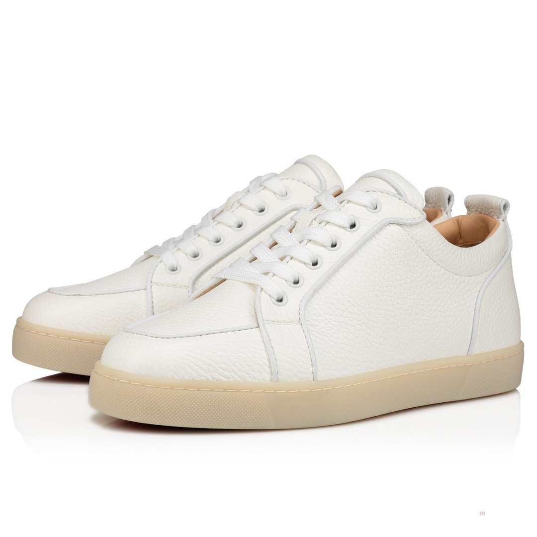 Christian Louboutin Rantulow Men\'s Low Top Sneakers White | KNAFUR091