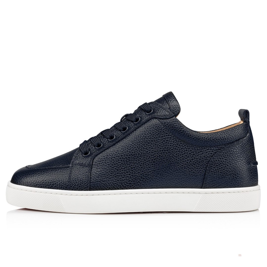 Christian Louboutin Rantulow Men\'s Low Top Sneakers Blue | RCBZGQ803