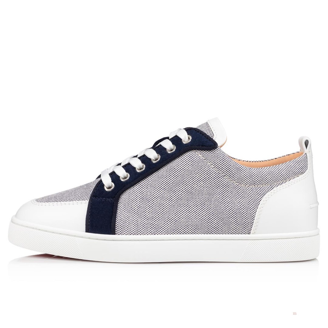 Christian Louboutin Rantulow Men's Low Top Sneakers Navy | XGCKJU672