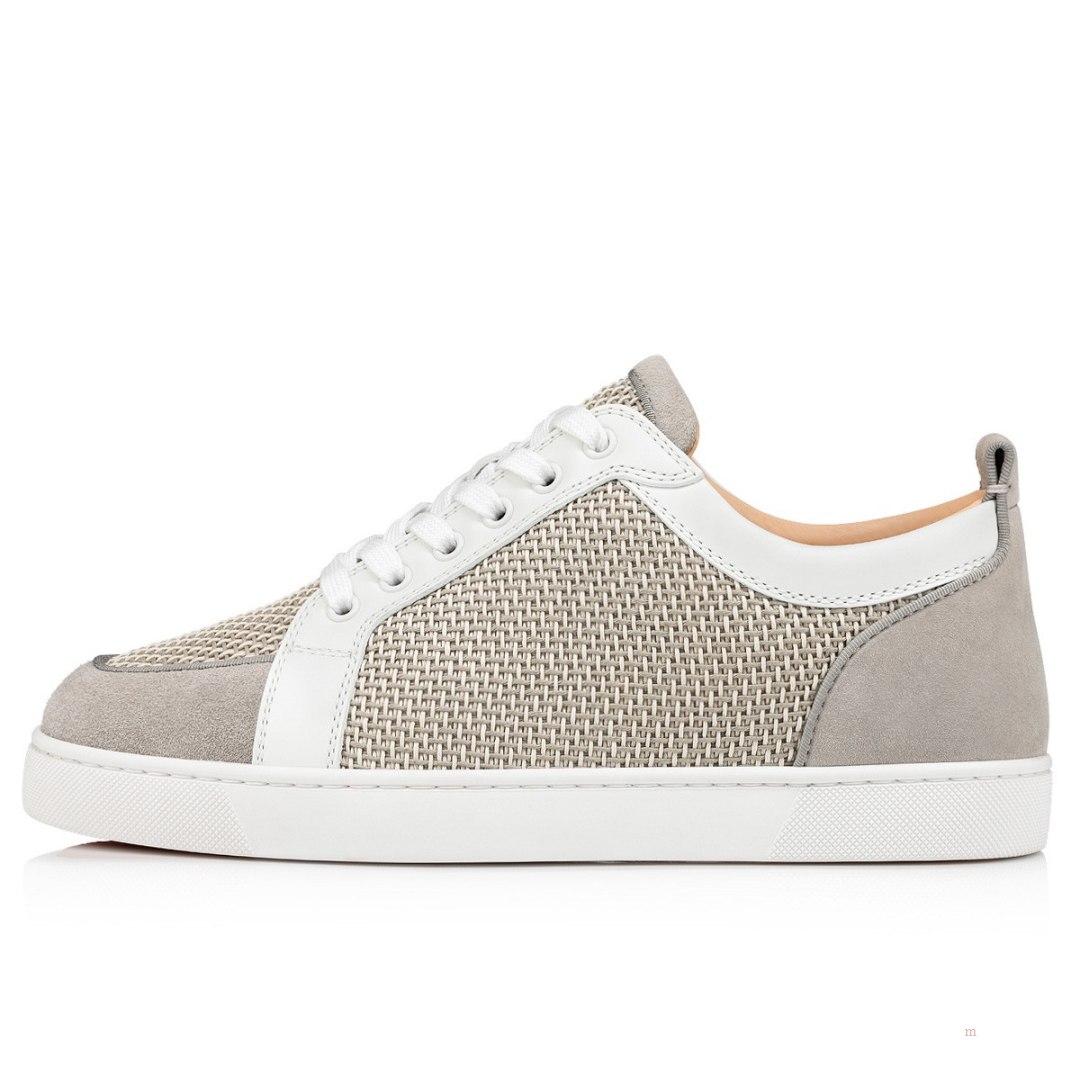 Christian Louboutin Rantulow Men's Low Top Sneakers Grey | YEPVMX312