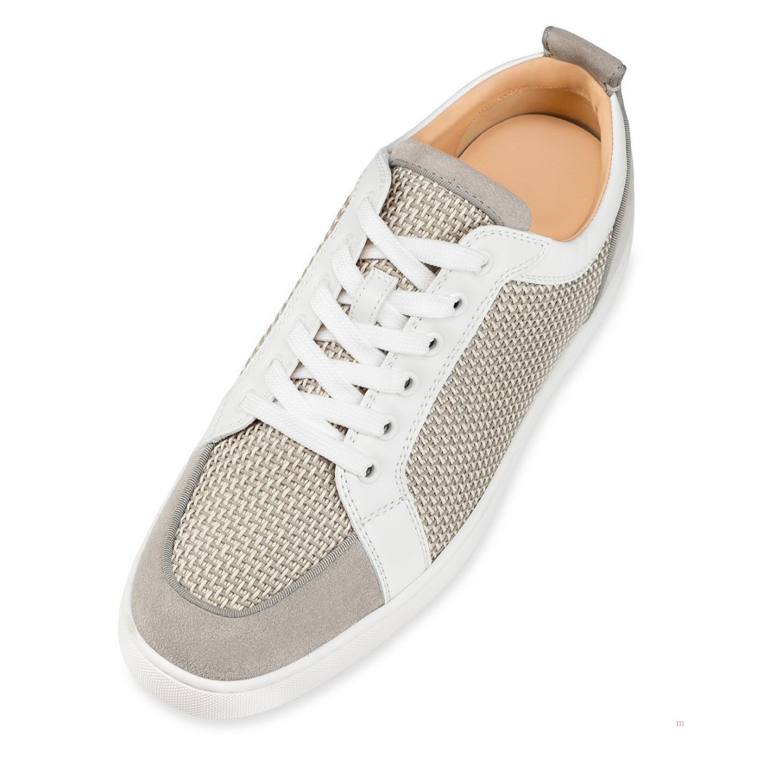 Christian Louboutin Rantulow Men's Low Top Sneakers Grey | YEPVMX312