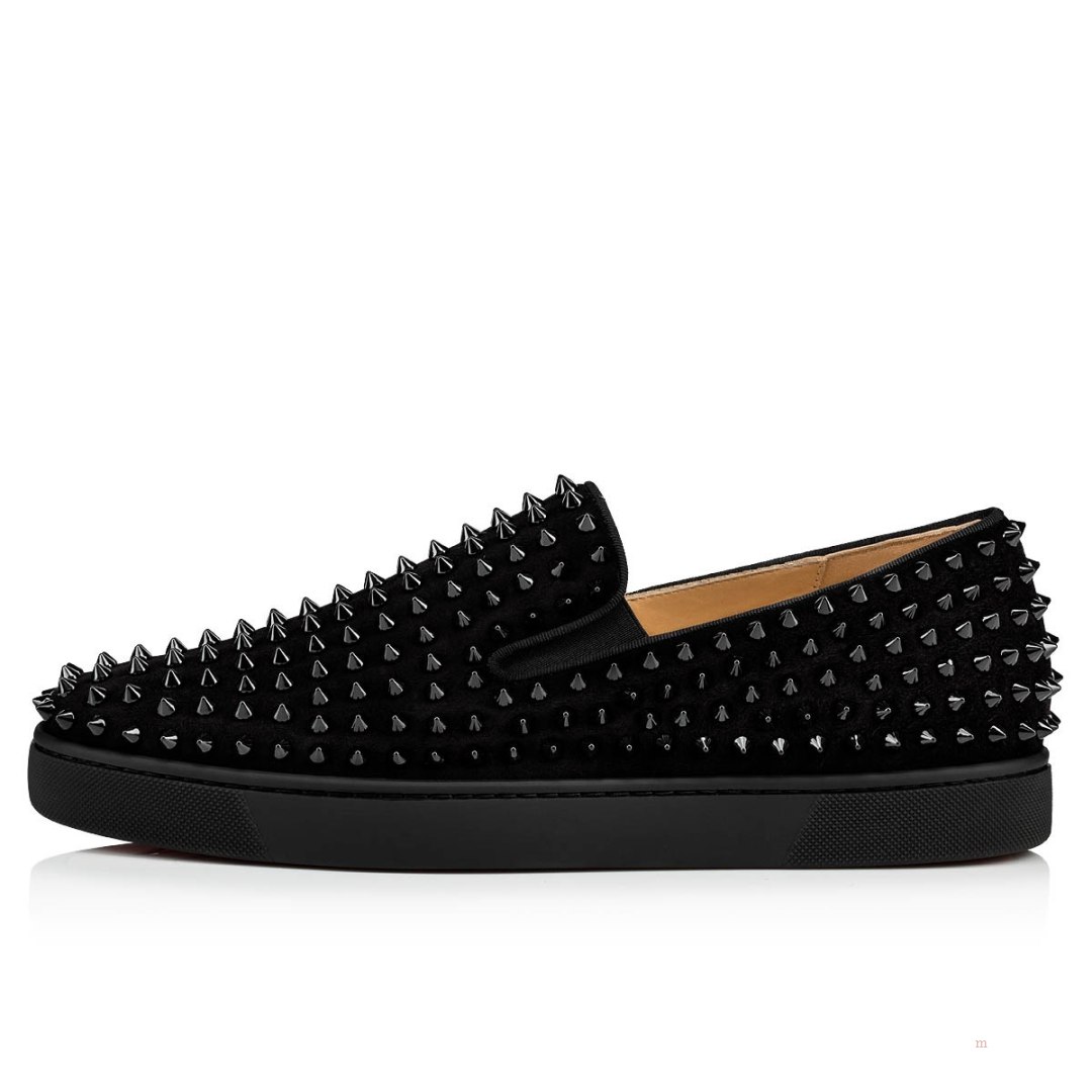 Christian Louboutin Roller-Boat Men's Sneakers Black | CPFVNE579