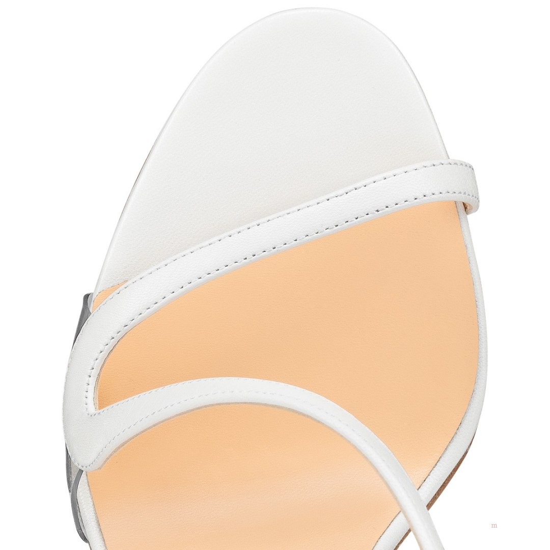 Christian Louboutin Rosalie Women's Sandals White | NLEQBX965