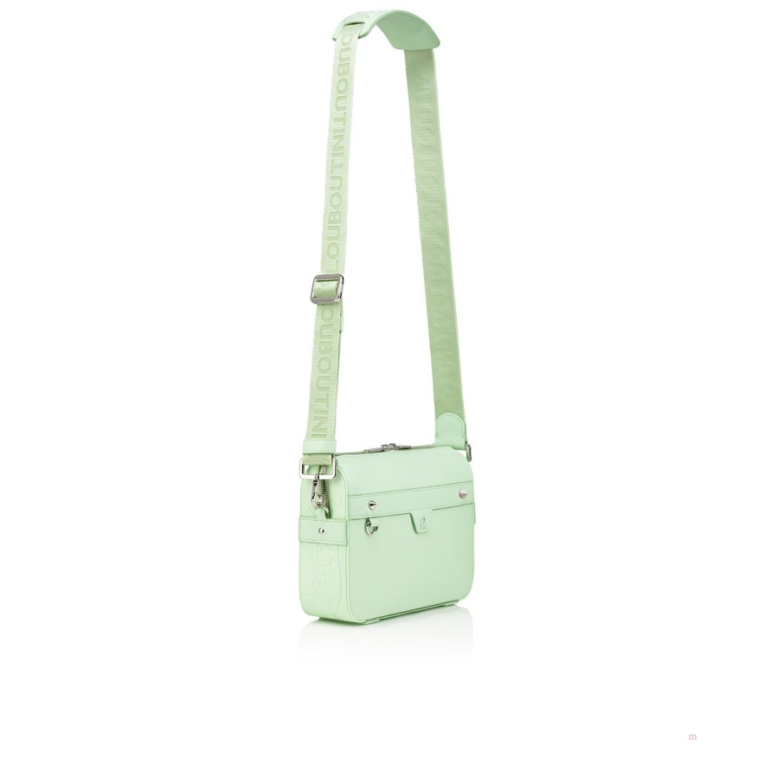 Christian Louboutin Ruisbuddy Men's Messenger Bag Green | DWMFZT561