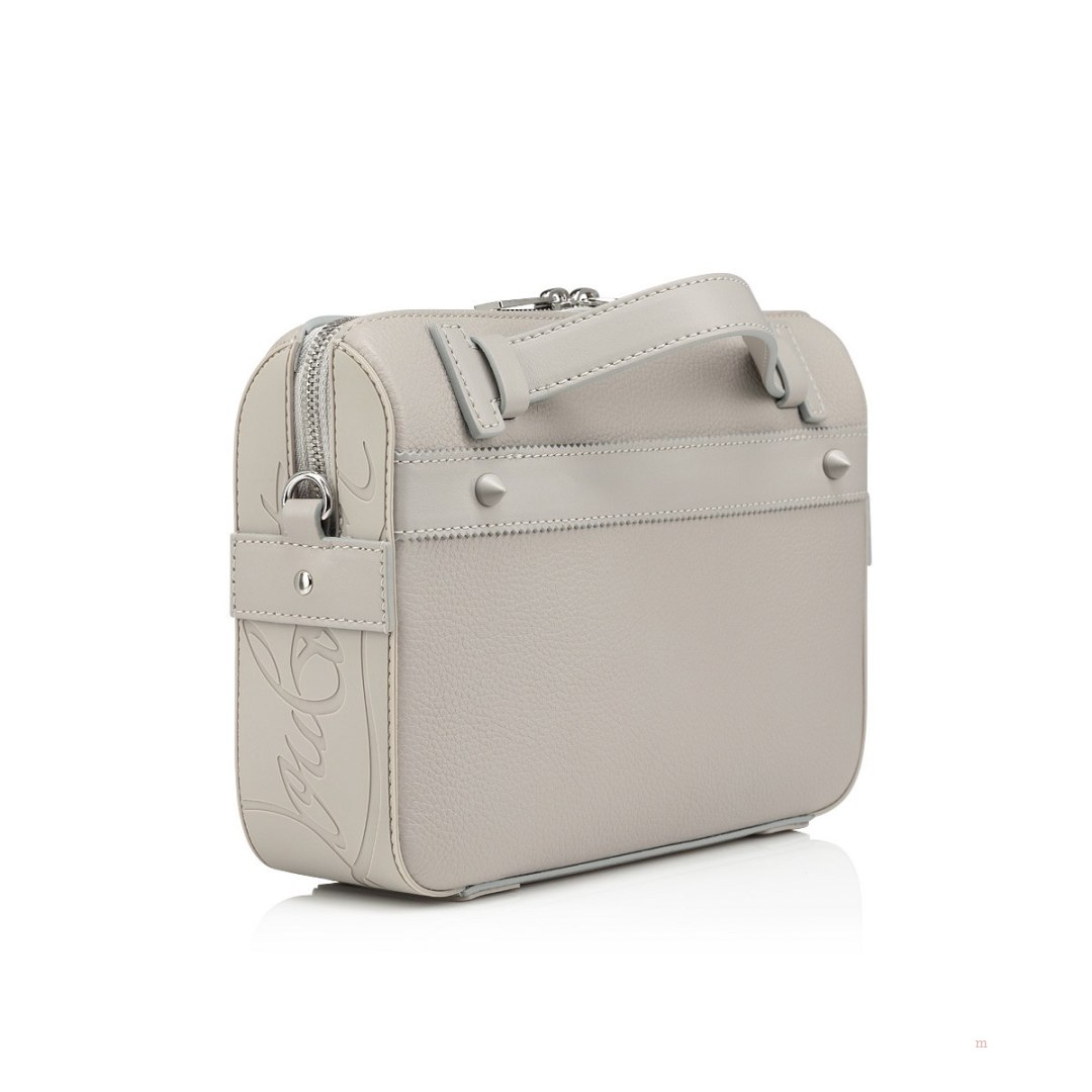 Christian Louboutin Ruisbuddy Men's Messenger Bag Grey | RZNQVS704