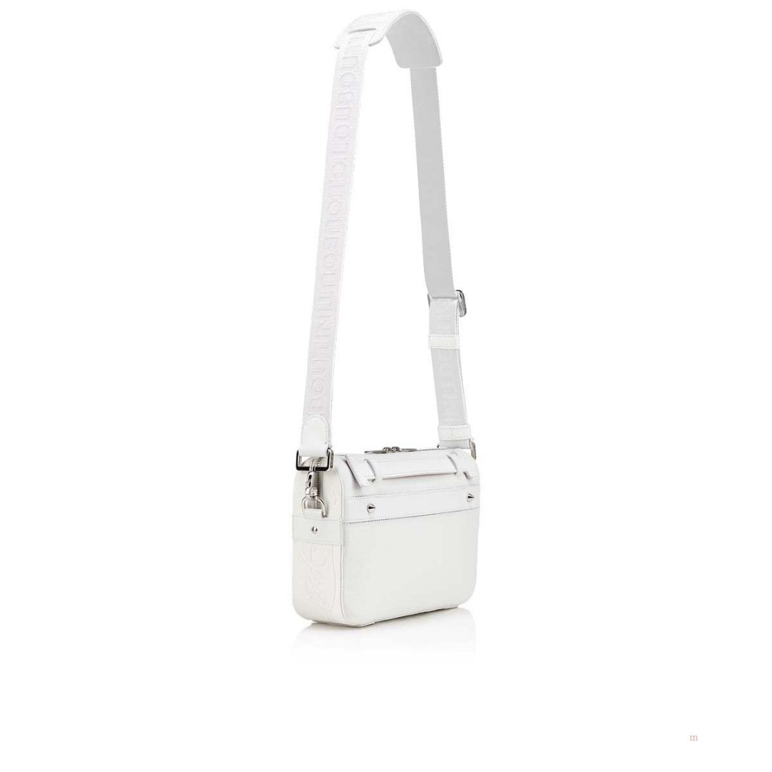 Christian Louboutin Ruisbuddy Men's Messenger Bag White | SGHXYM317