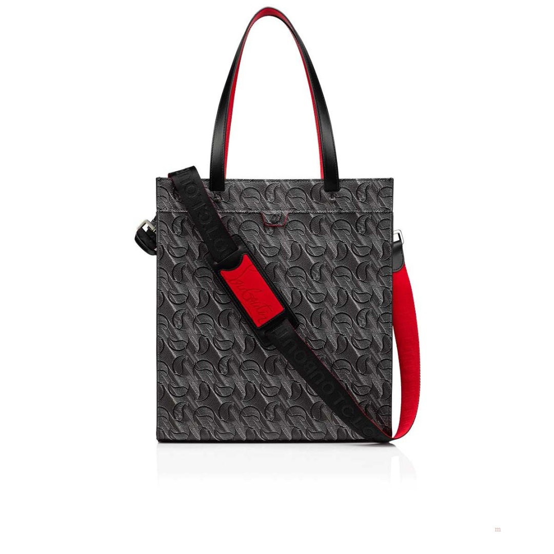 Christian Louboutin Ruistote Men's Tote Bag Black | NFEJHT413