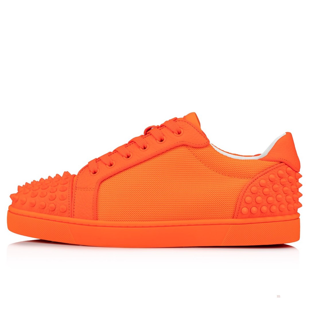 Christian Louboutin Seavaste 2 Men's Low Top Sneakers Orange | GLDETX195