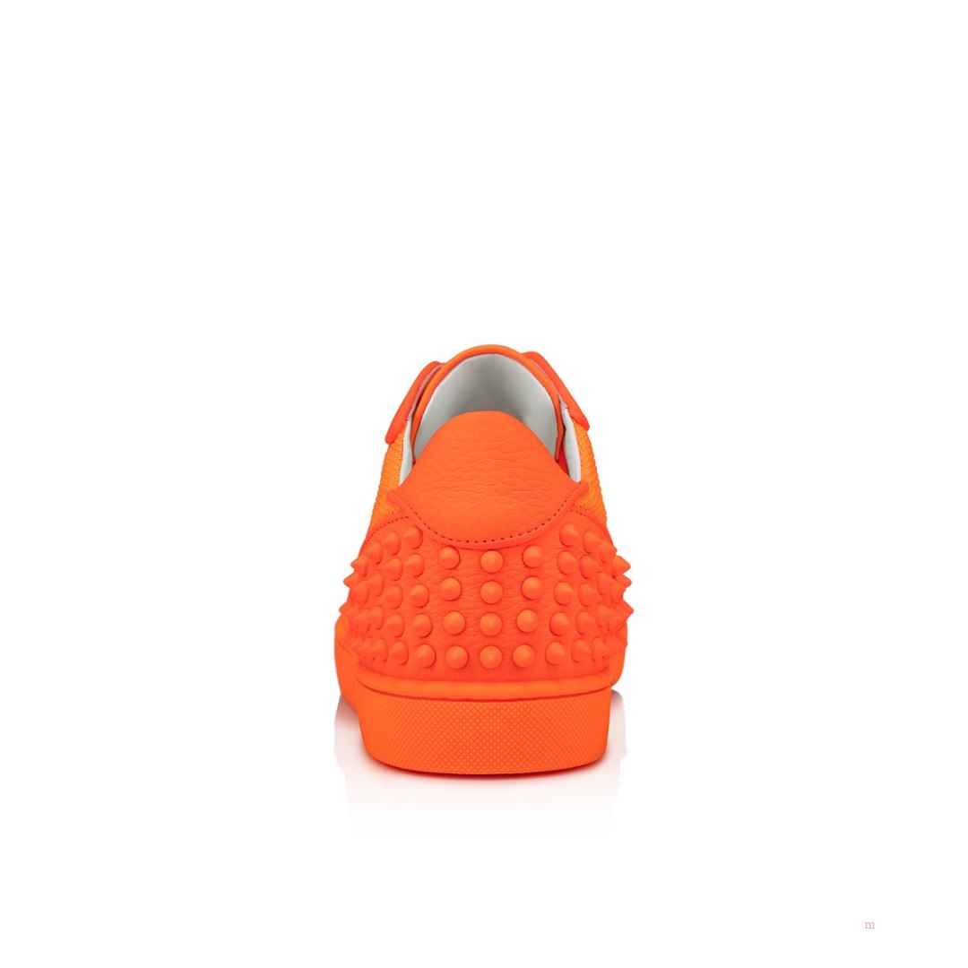 Christian Louboutin Seavaste 2 Men's Low Top Sneakers Orange | GLDETX195