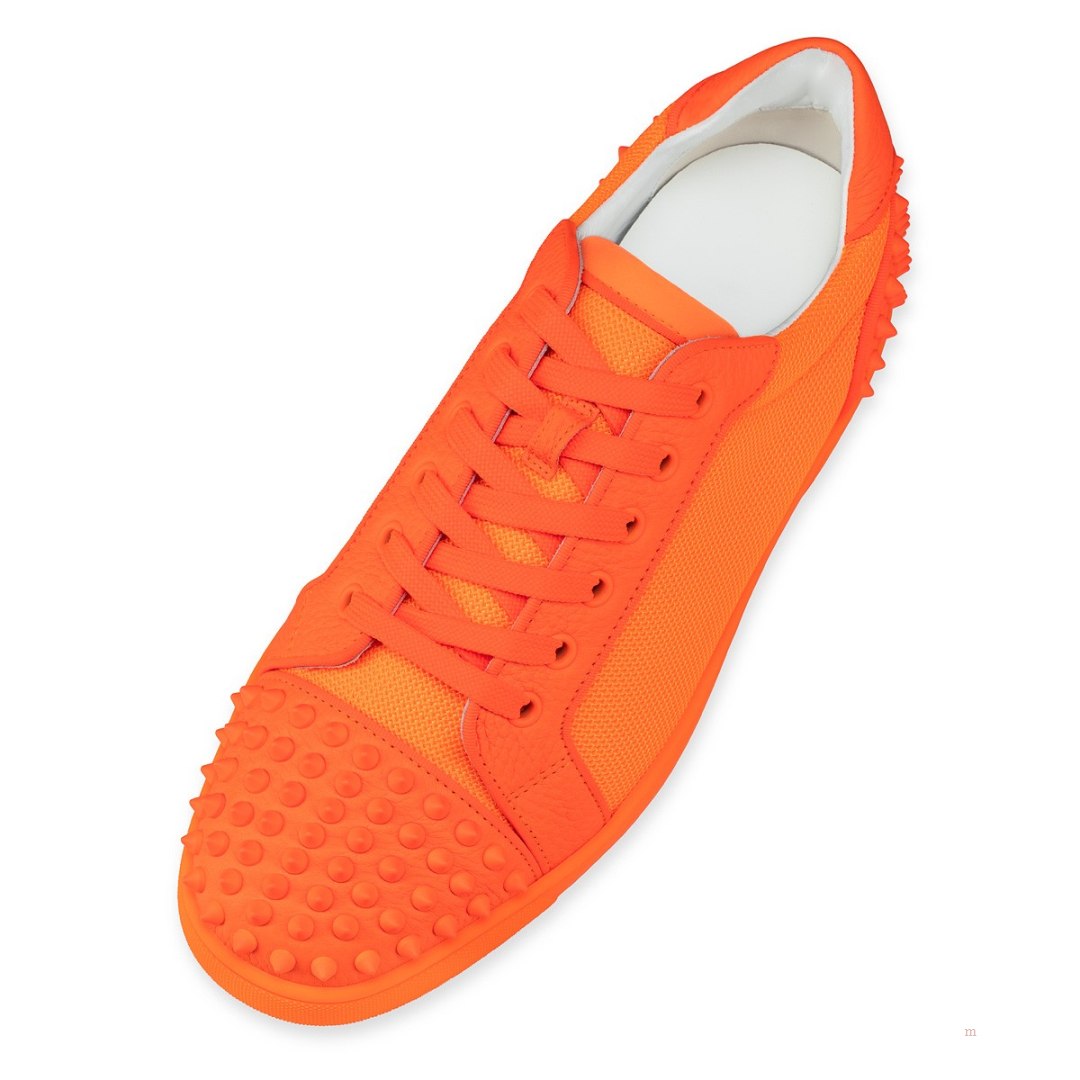 Christian Louboutin Seavaste 2 Men's Low Top Sneakers Orange | GLDETX195