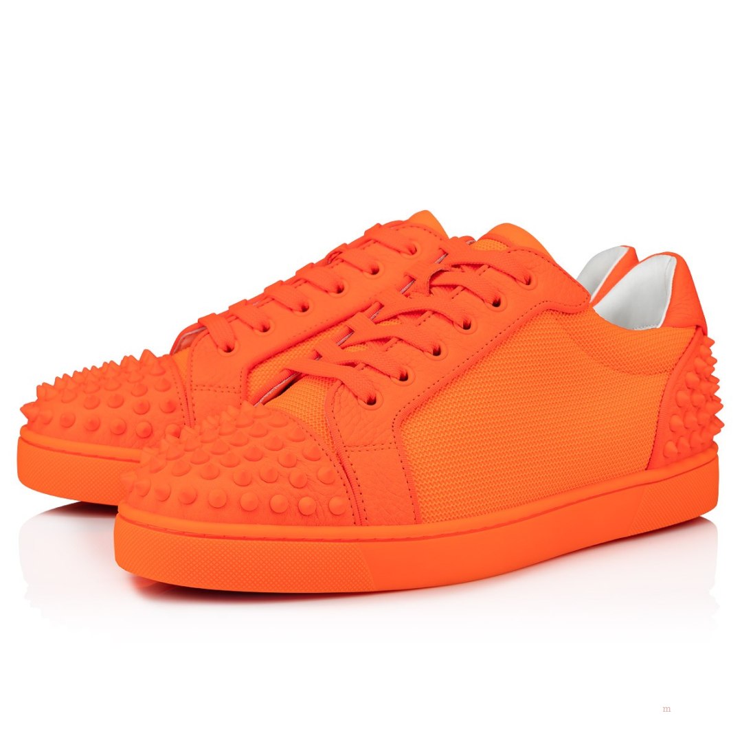 Christian Louboutin Seavaste 2 Men\'s Low Top Sneakers Orange | GLDETX195